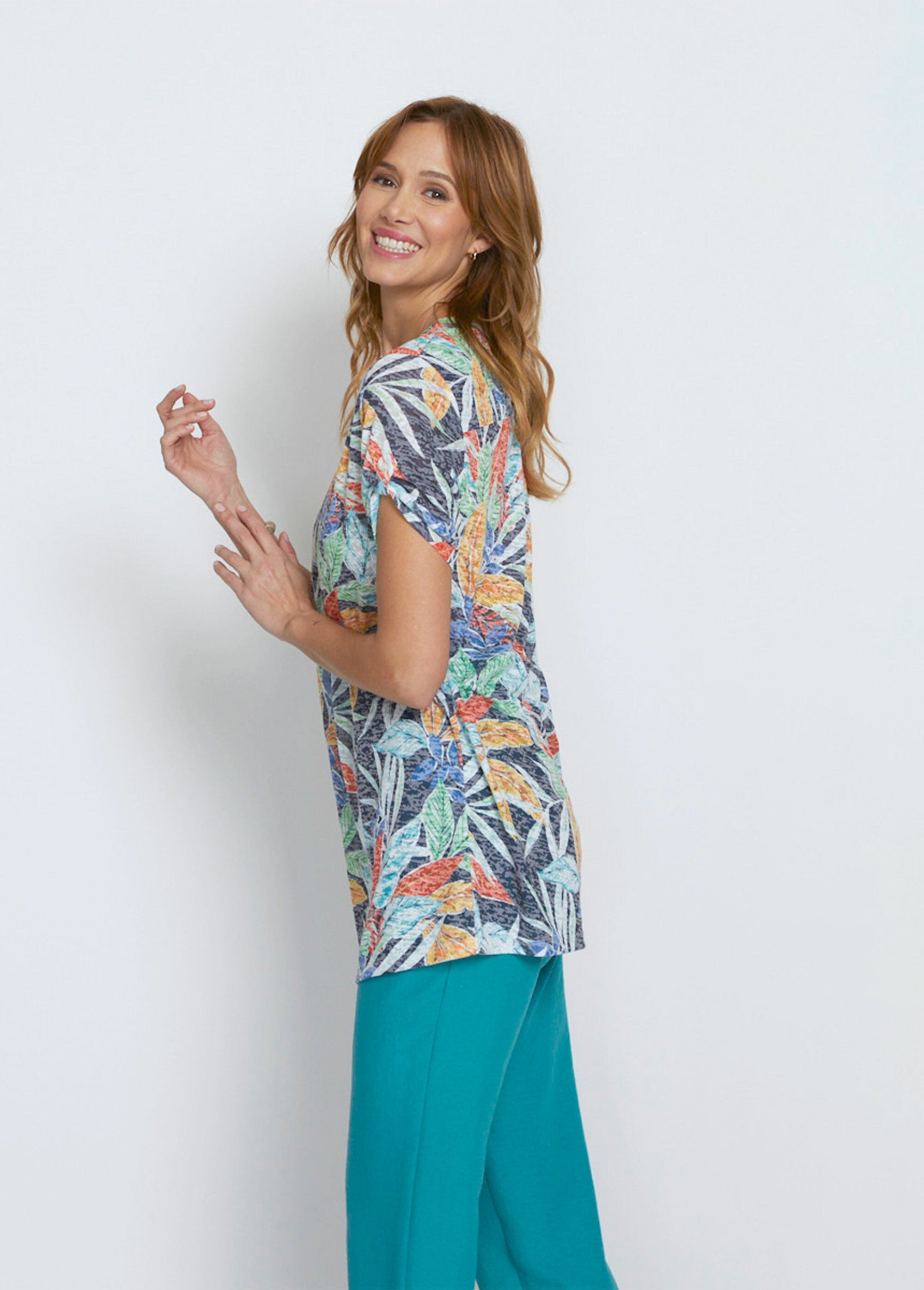 Camiseta_larga_de_malha_devoré_Marine_et_tomette_GA1_slim