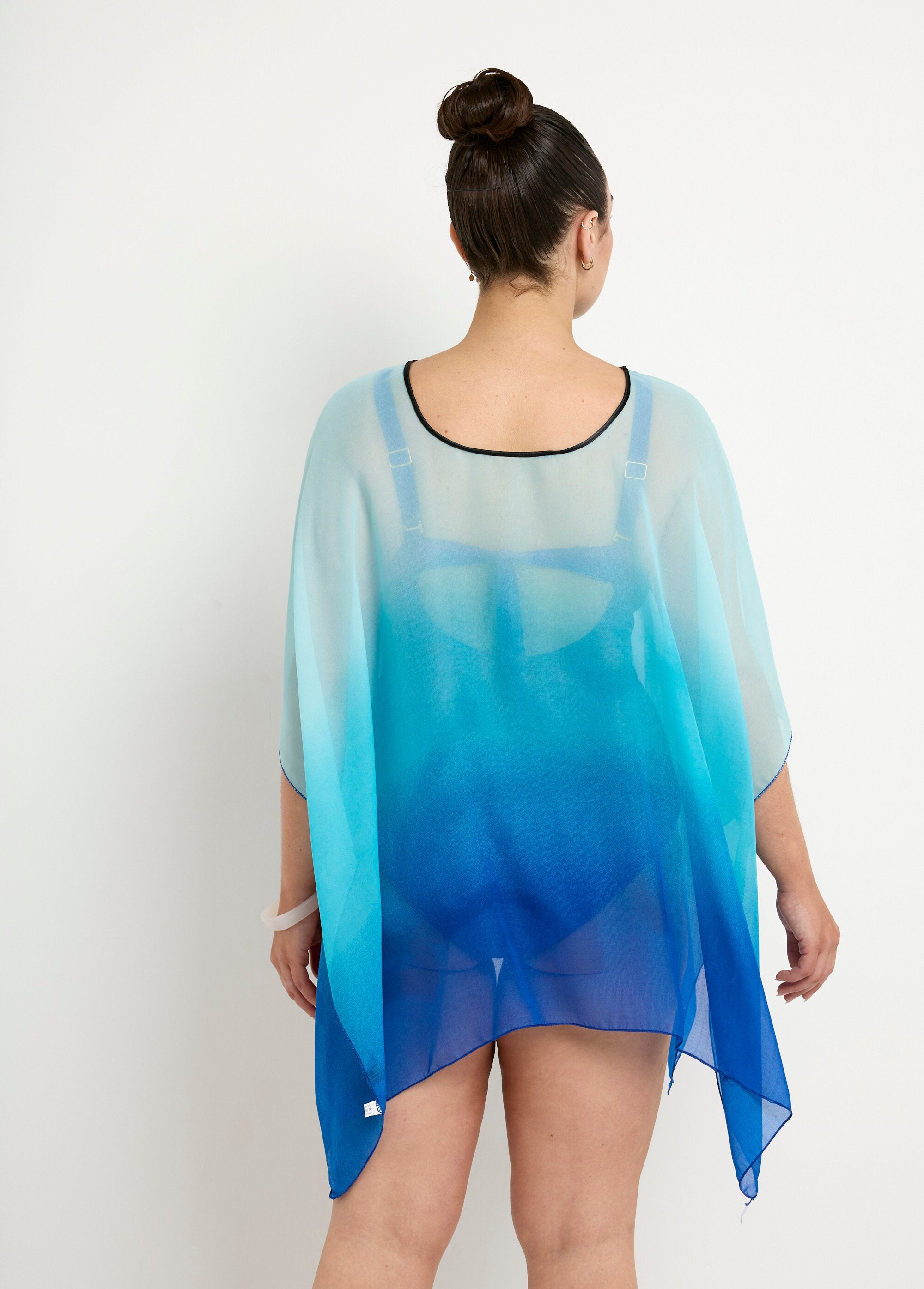 Tunique_de_plage_en_voile,_dégradé_Bleu_DO1_slim
