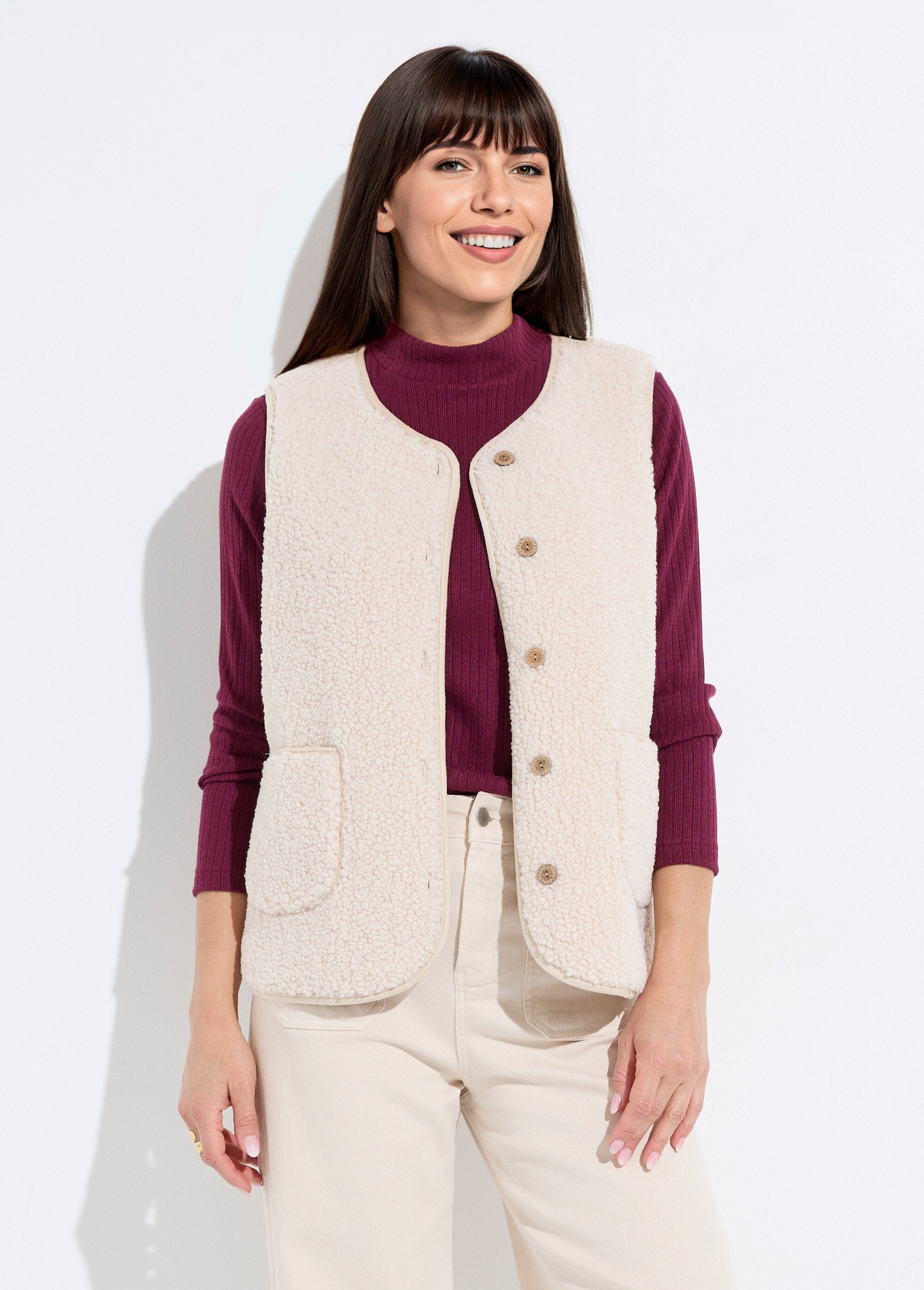 Veste_sans_manches_en_sherpa_intérieur_velouté_Beige_FA1_slim